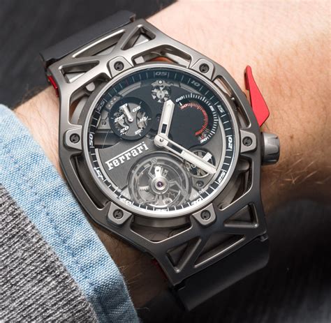 Hublot Techframe Ferrari Tourbillon Chronograph Carbon 